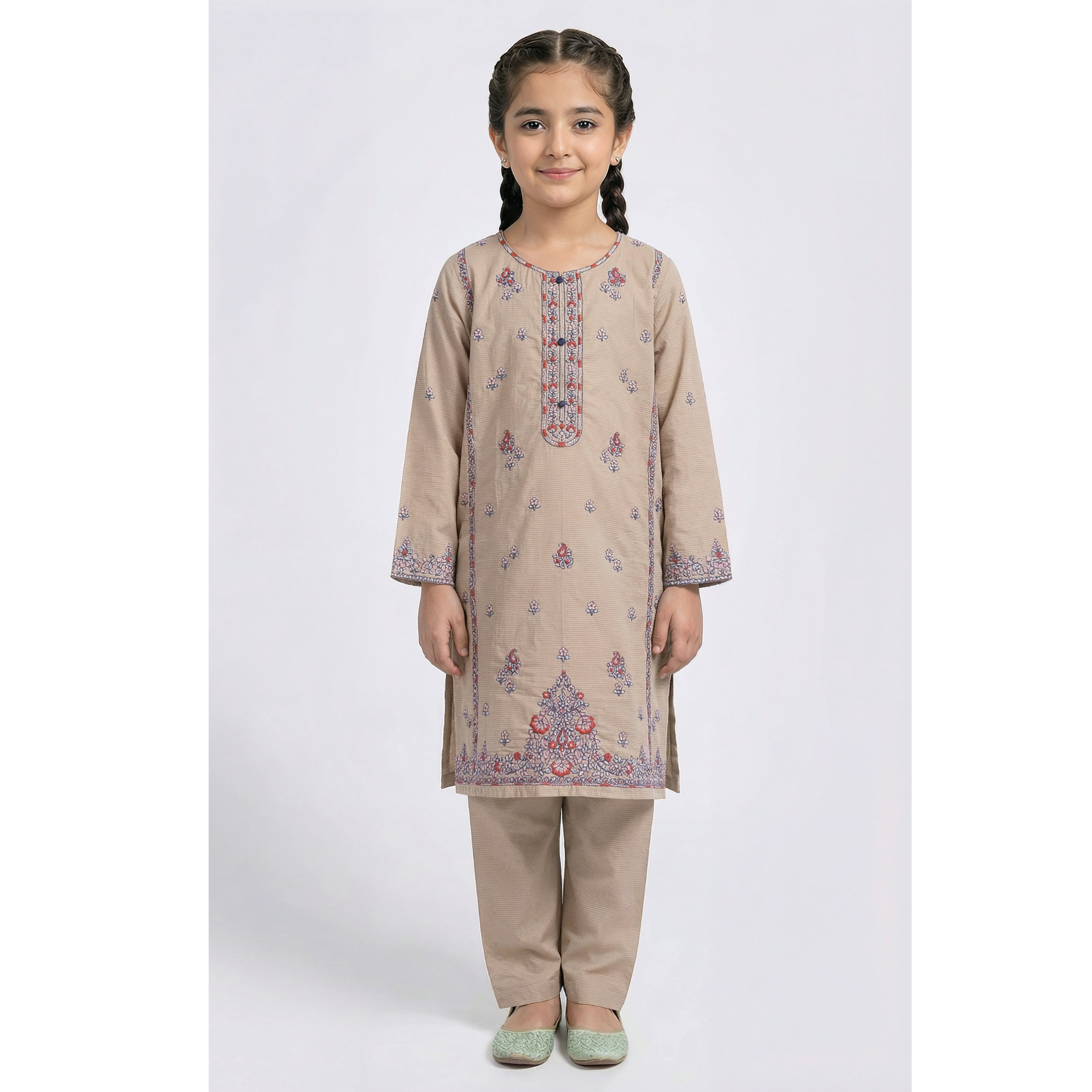 Girls Ethnic 2 Pcs Set