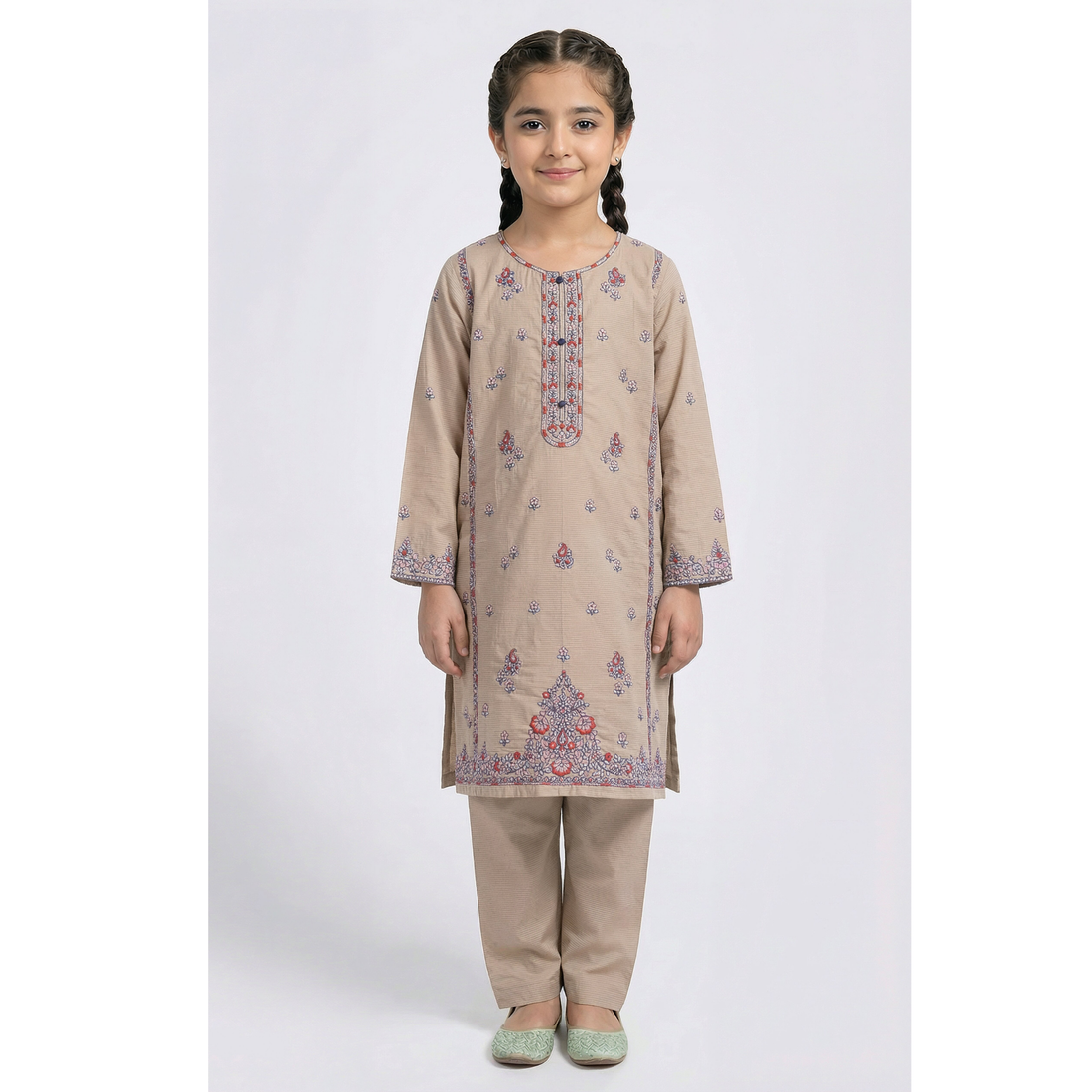 Girls Ethnic 2 Pcs Set