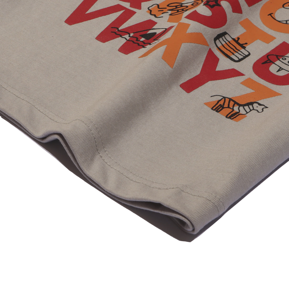 Infant Boys Half Sleeves-Printed T-Shirt (ABC)