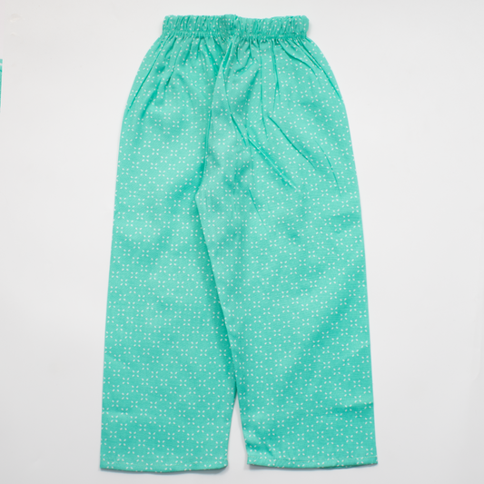 Girls Night Suit Full Sleeves Color S-Green Code-G