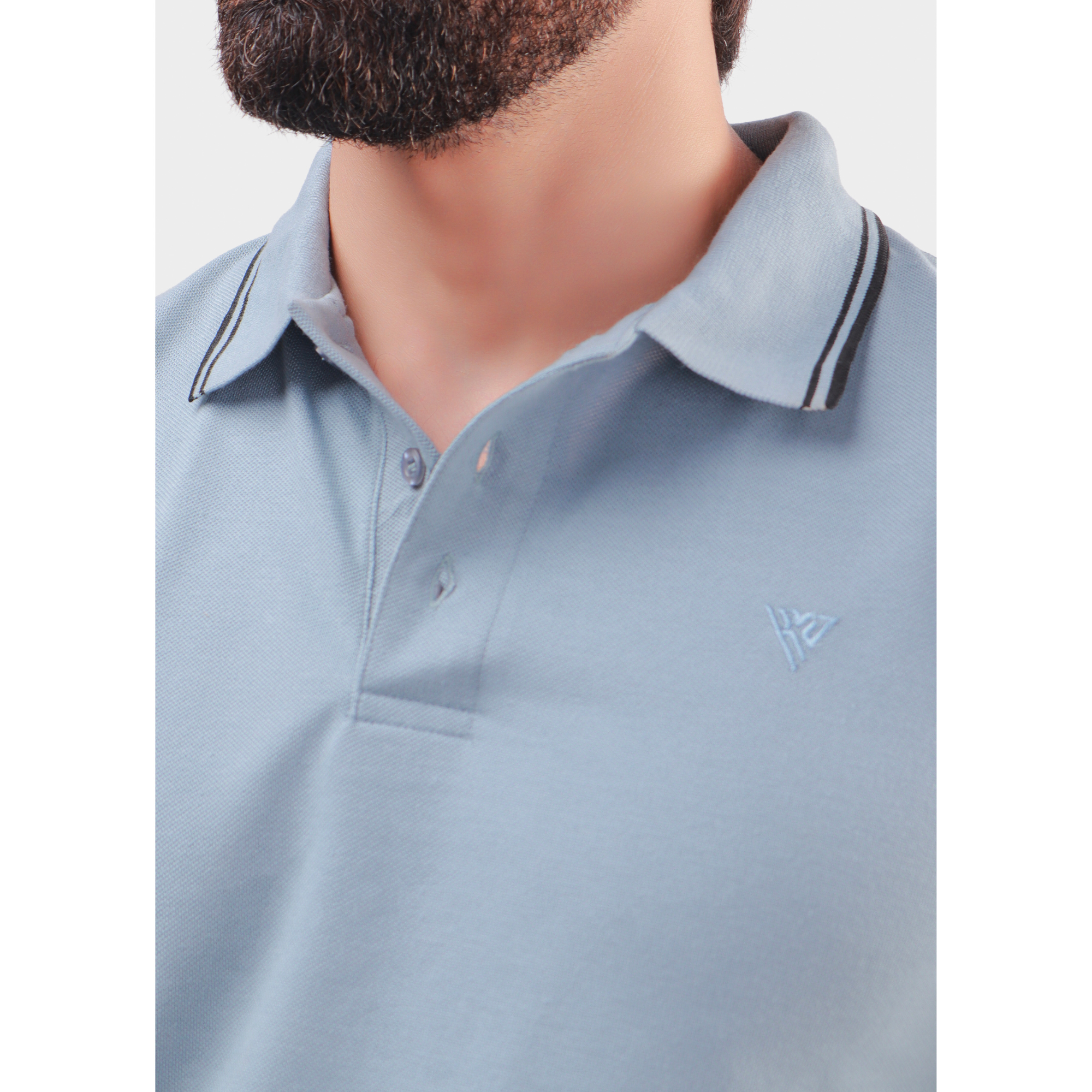Men's Pique Half Sleeve Polo