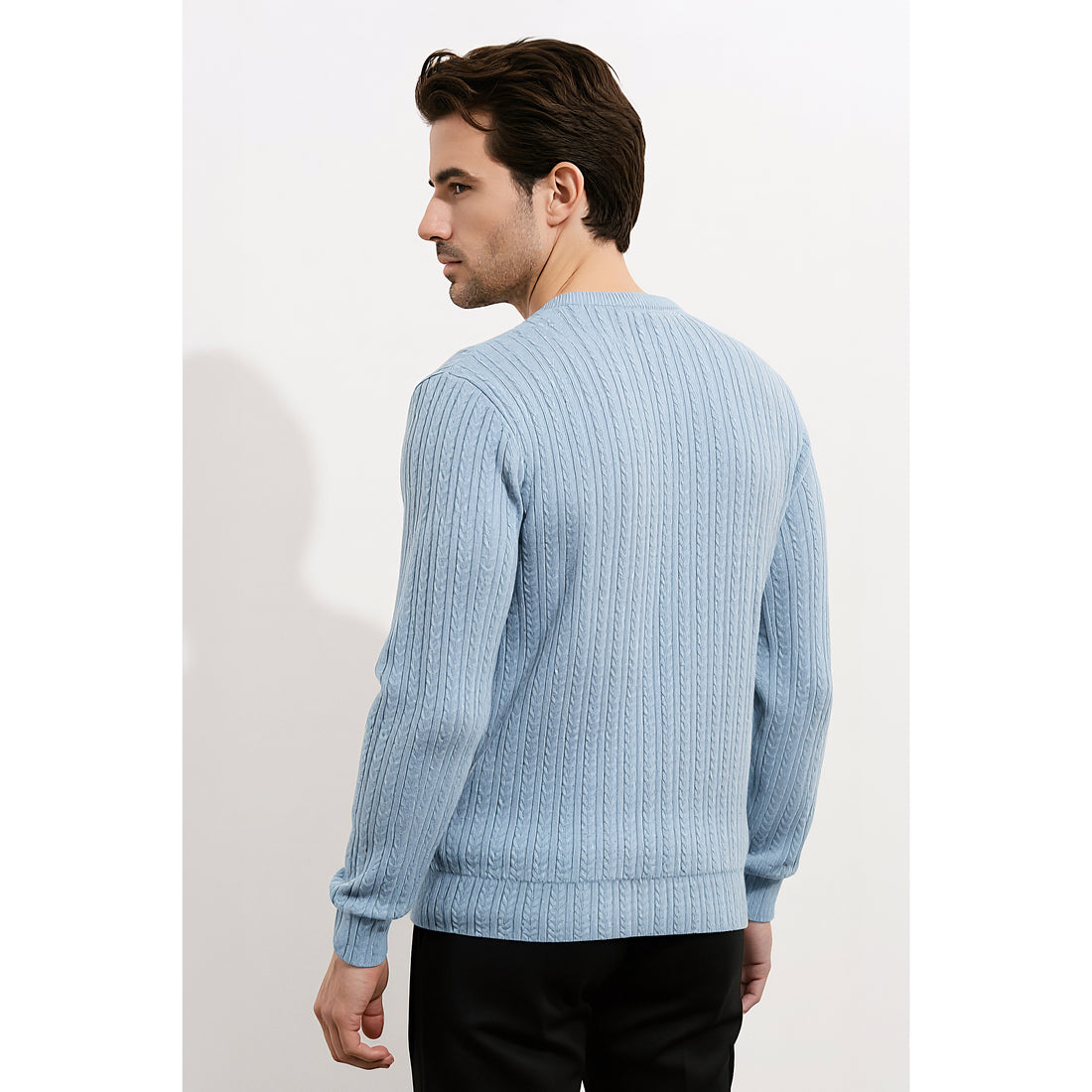 Mens Jacquard Sweatshirt