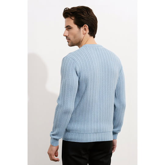 Mens Jacquard Sweatshirt