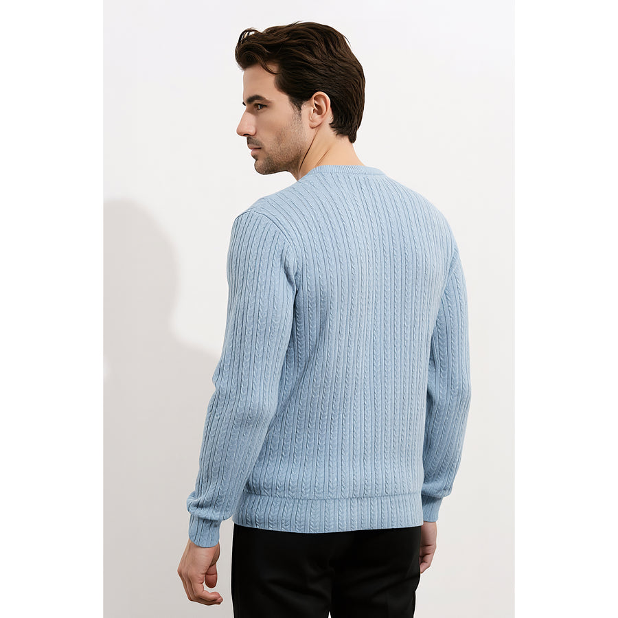 Mens Jacquard Sweatshirt