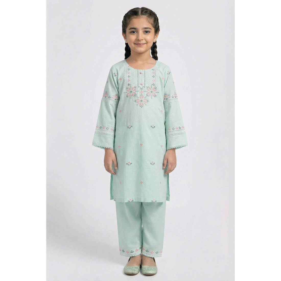 Girls Ethnic 2 Pcs Set