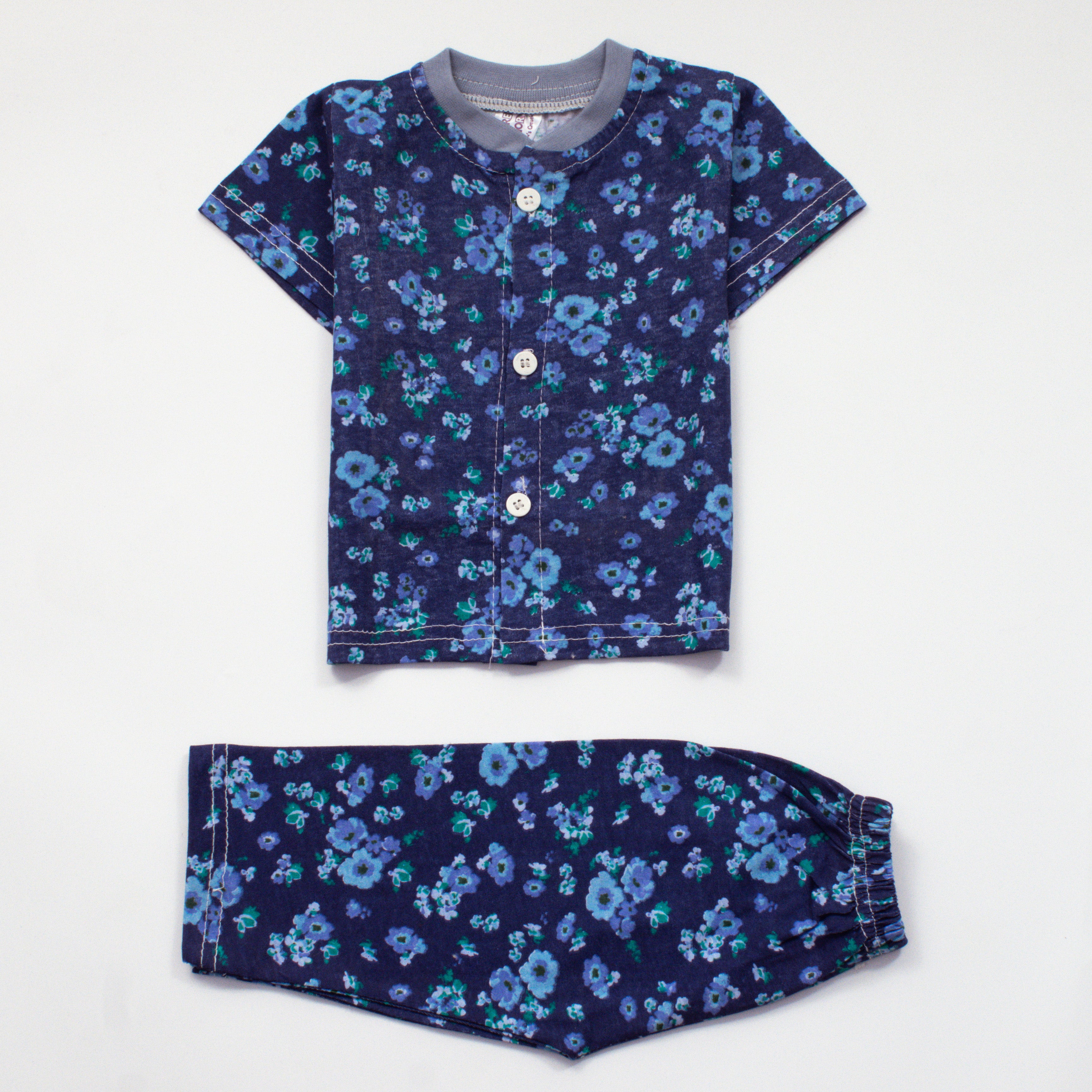 Infant Baby Night Suit Color Blue
