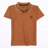 Boys Half Sleeves Polo T-Shirt (K-Logo)
