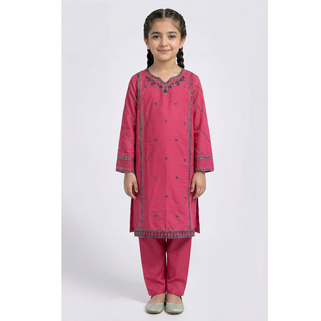 Girls Ethnic 2 Pcs Set