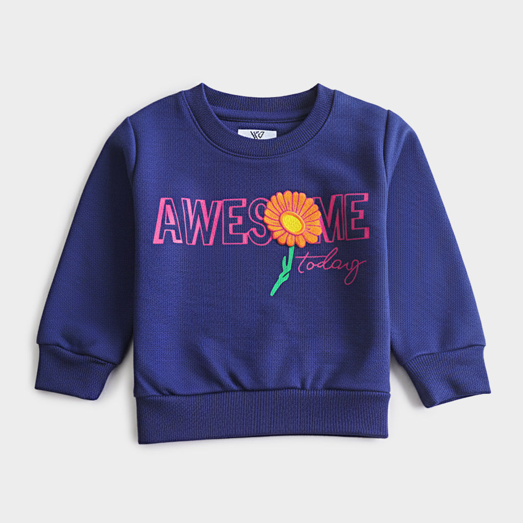 Girls Terry Sweatshirt