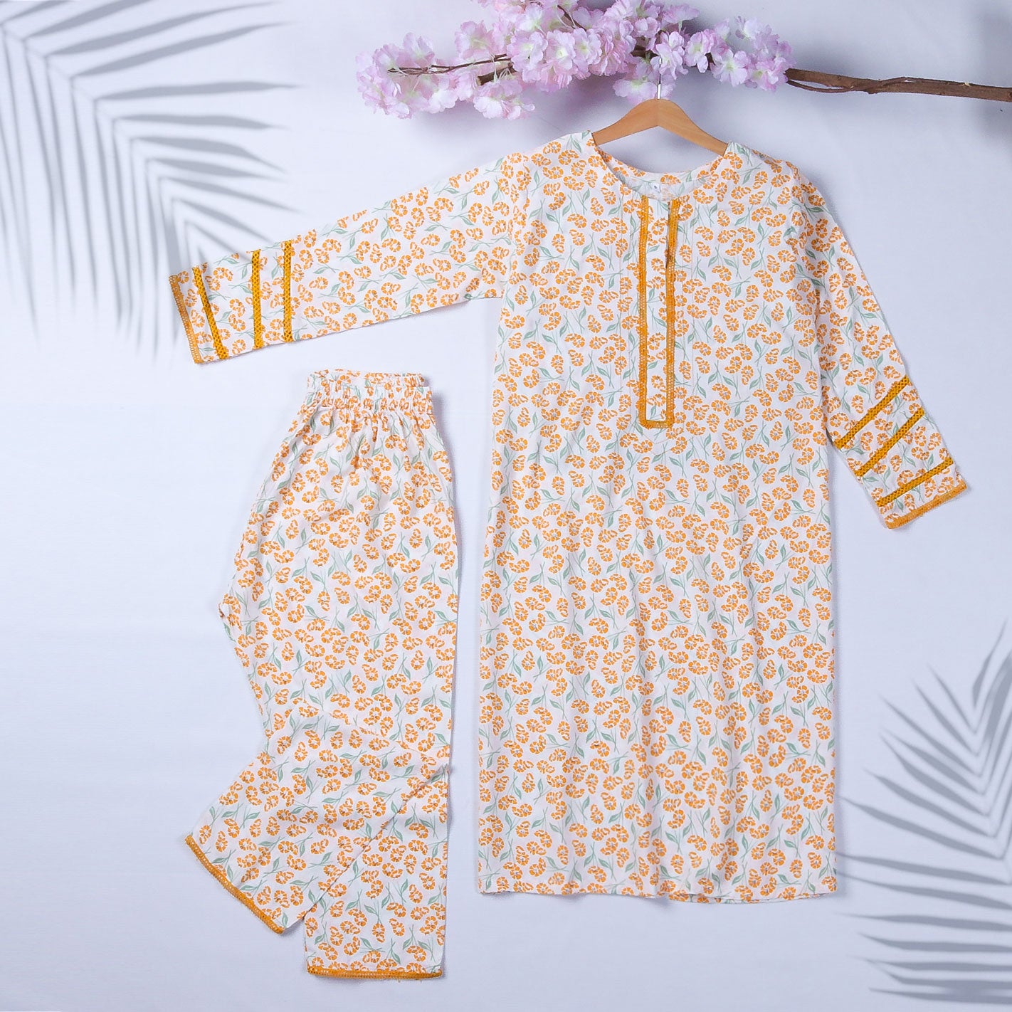 Women's 2Pcs Printed Suit