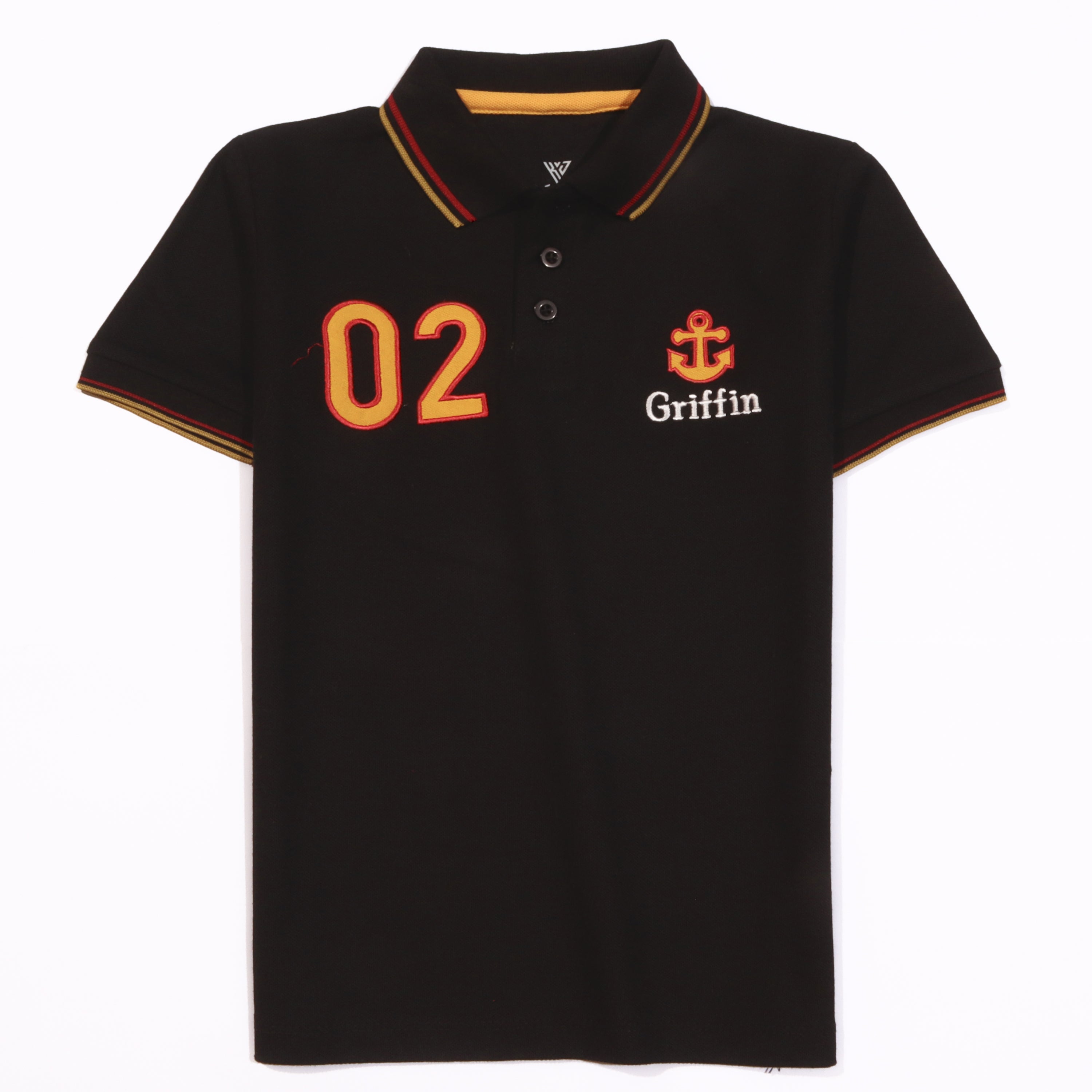 Boys Half Sleeves Polo T-Shirt (Grifin)
