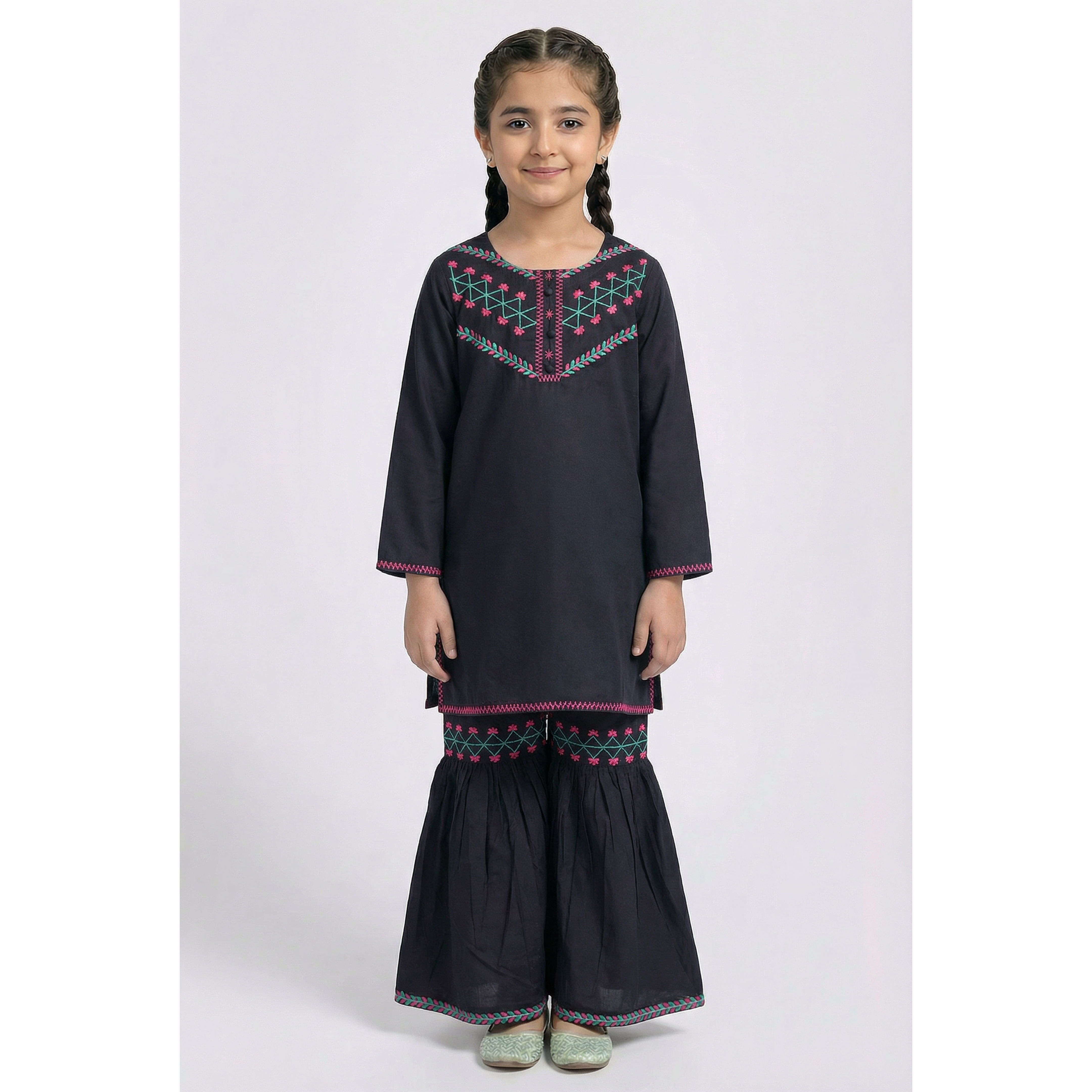 Girls Ethnic 2 Pcs Set