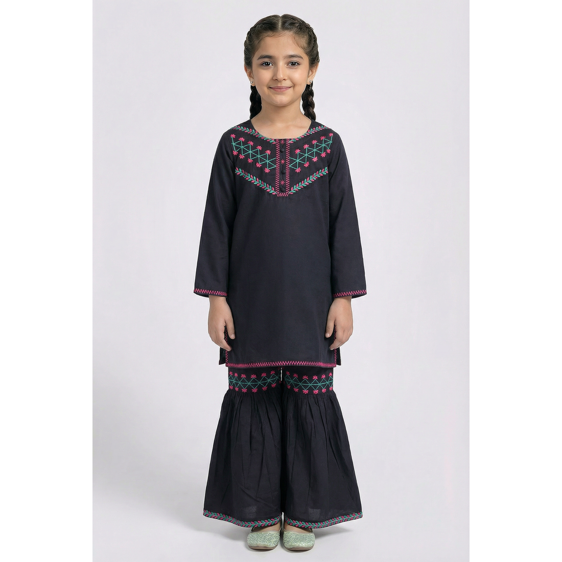 Girls Ethnic 2 Pcs Set