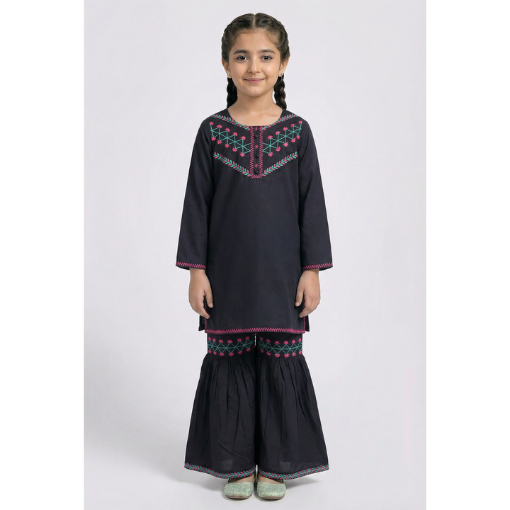 Girls Ethnic 2 Pcs Set