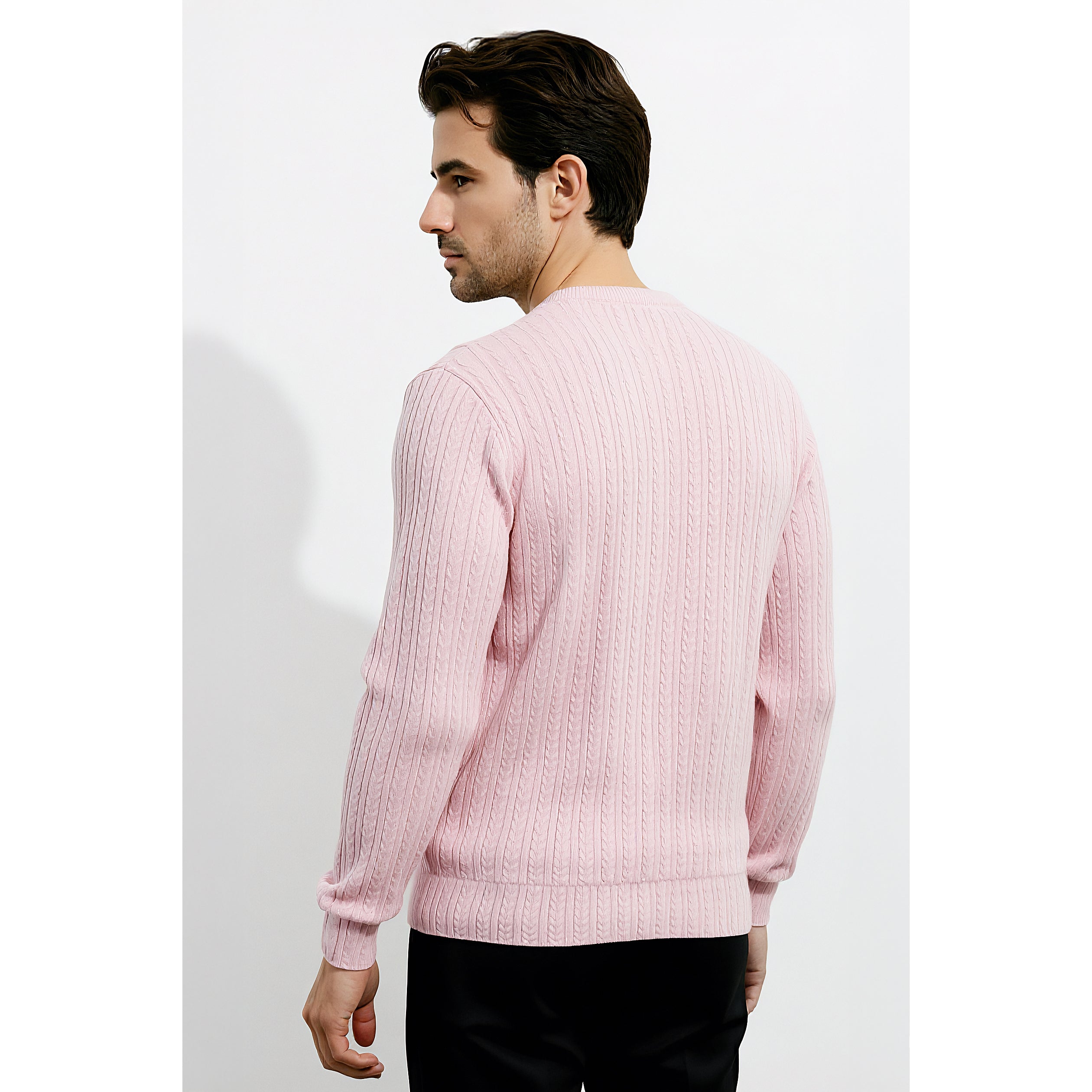 Mens Jacquard Sweatshirt