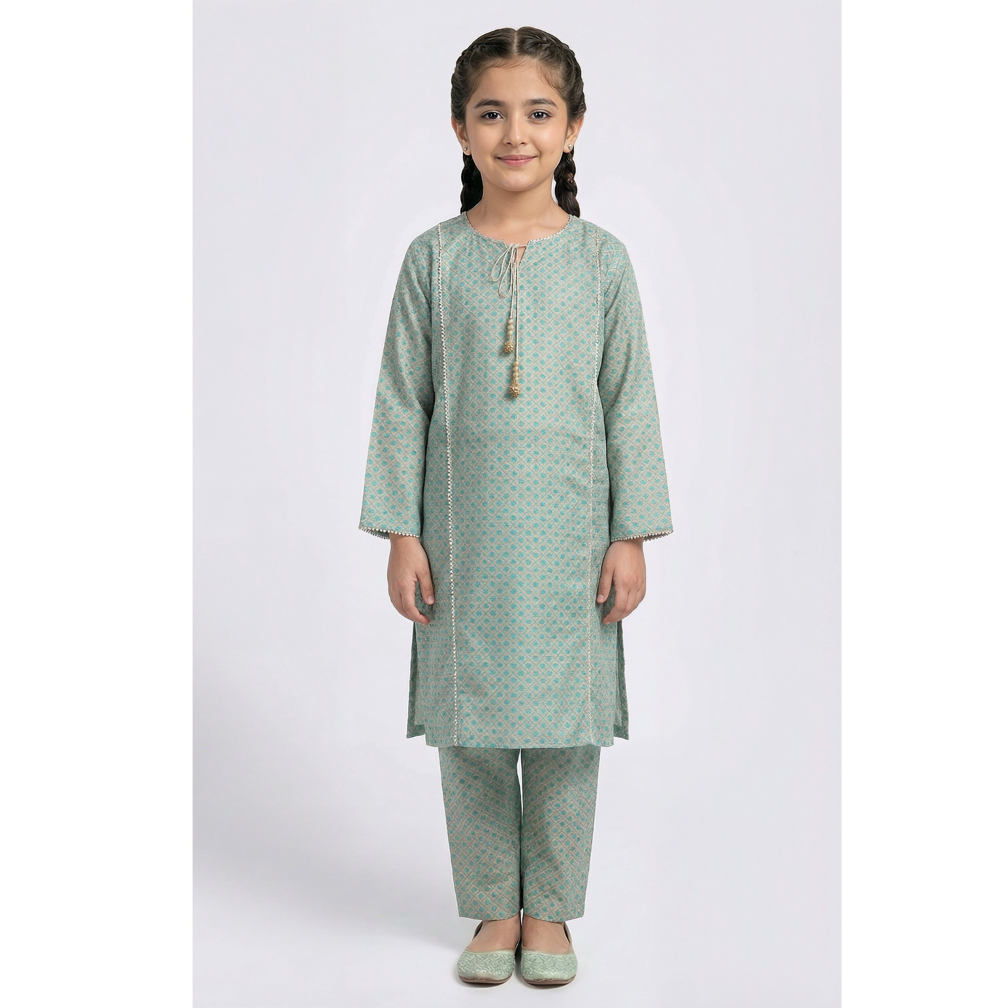 Girls Ethnic 2 Pcs Set