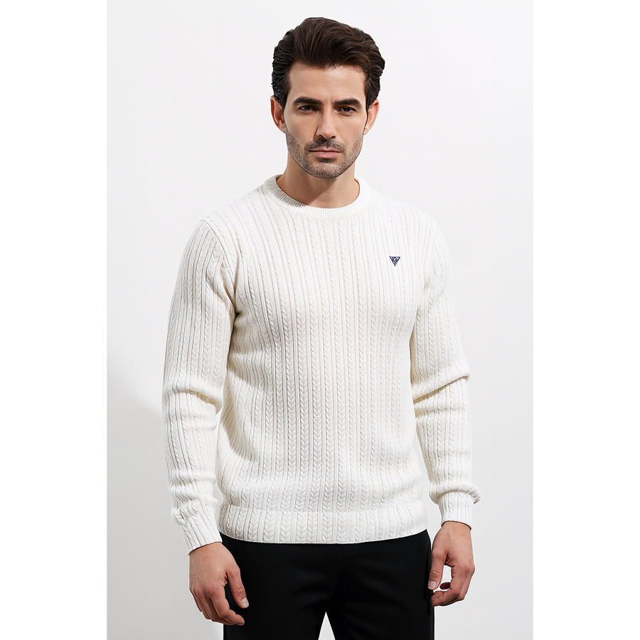 Mens Jacquard Sweatshirt