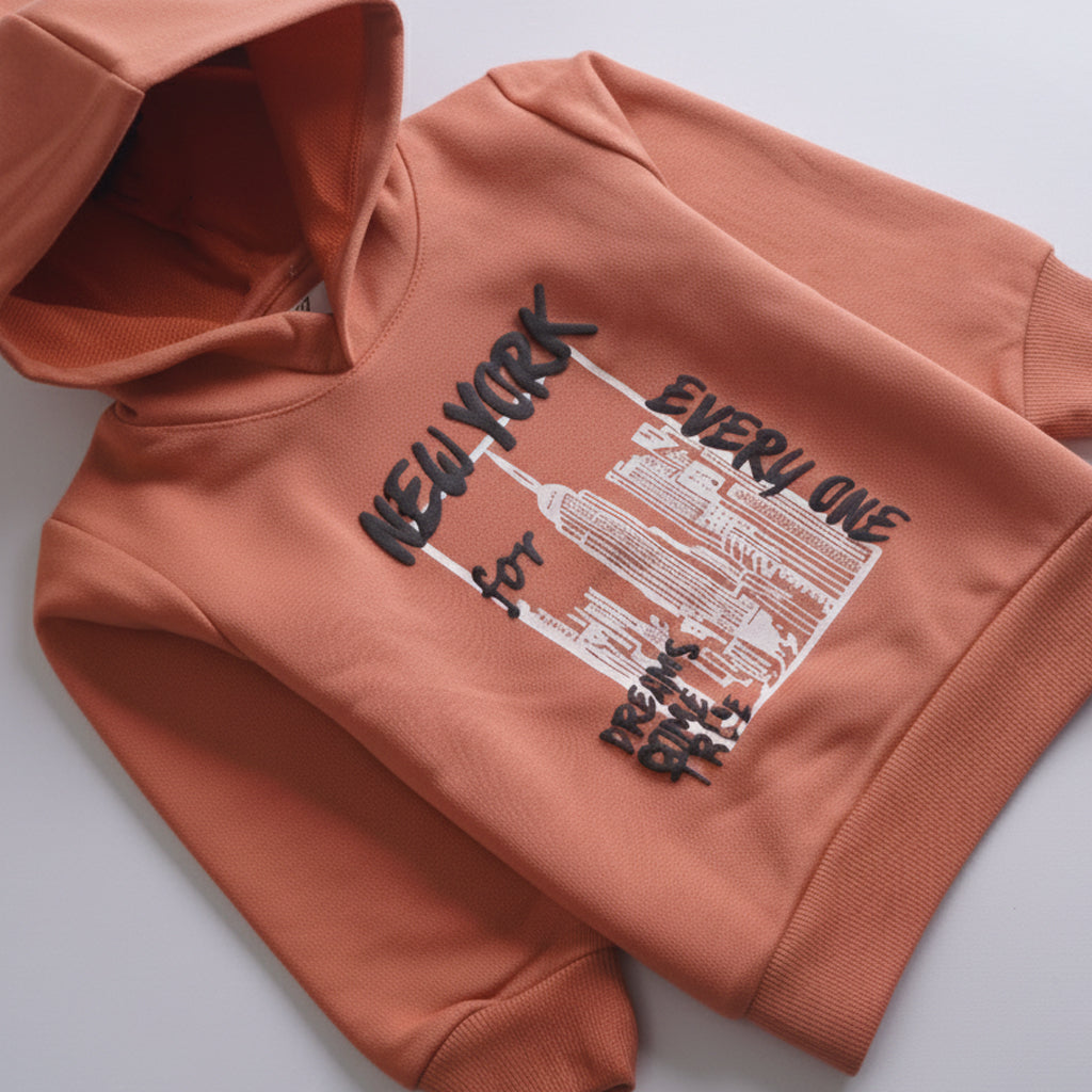 Boys Printed Full Sleeve Sweat T-Shirt  (7202)