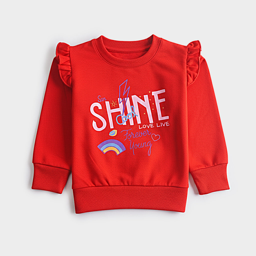 Girls Sweatshirt Code-( Shine )