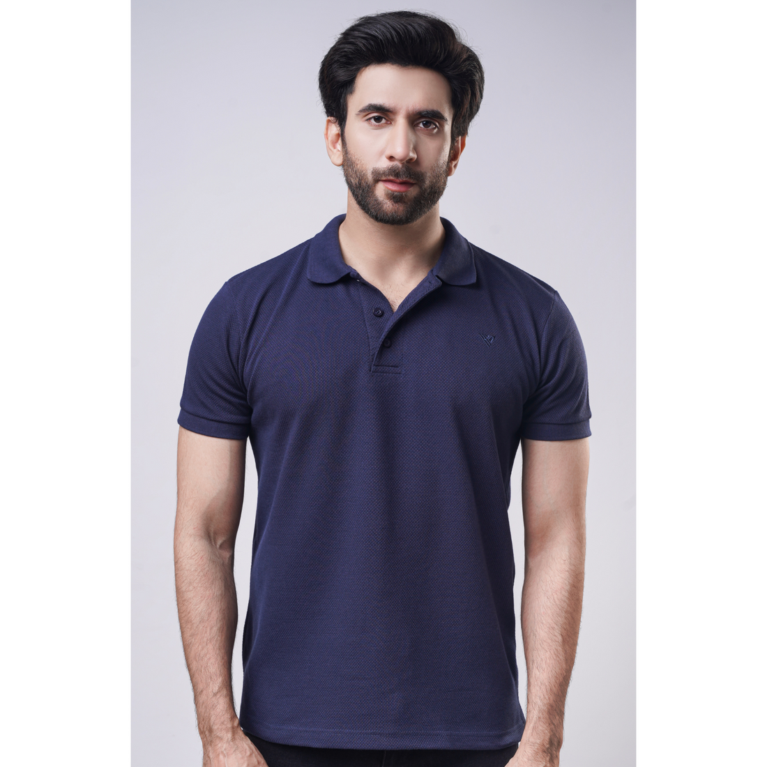 Men's Popcorn Half Sleeve Polo