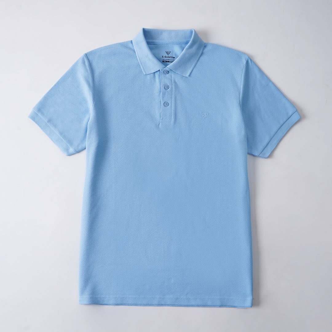 Men's Popcorn Half Sleeve Polo Code-E