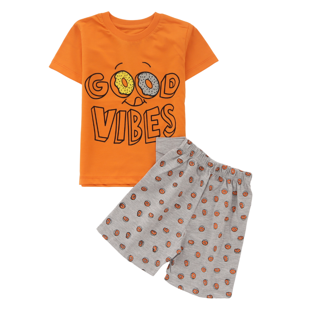 Boys Half Sleeves 2 Piece Suit (GOOD)