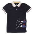 Boys Half Sleeves Polo T-Shirt - Code-(Fish)