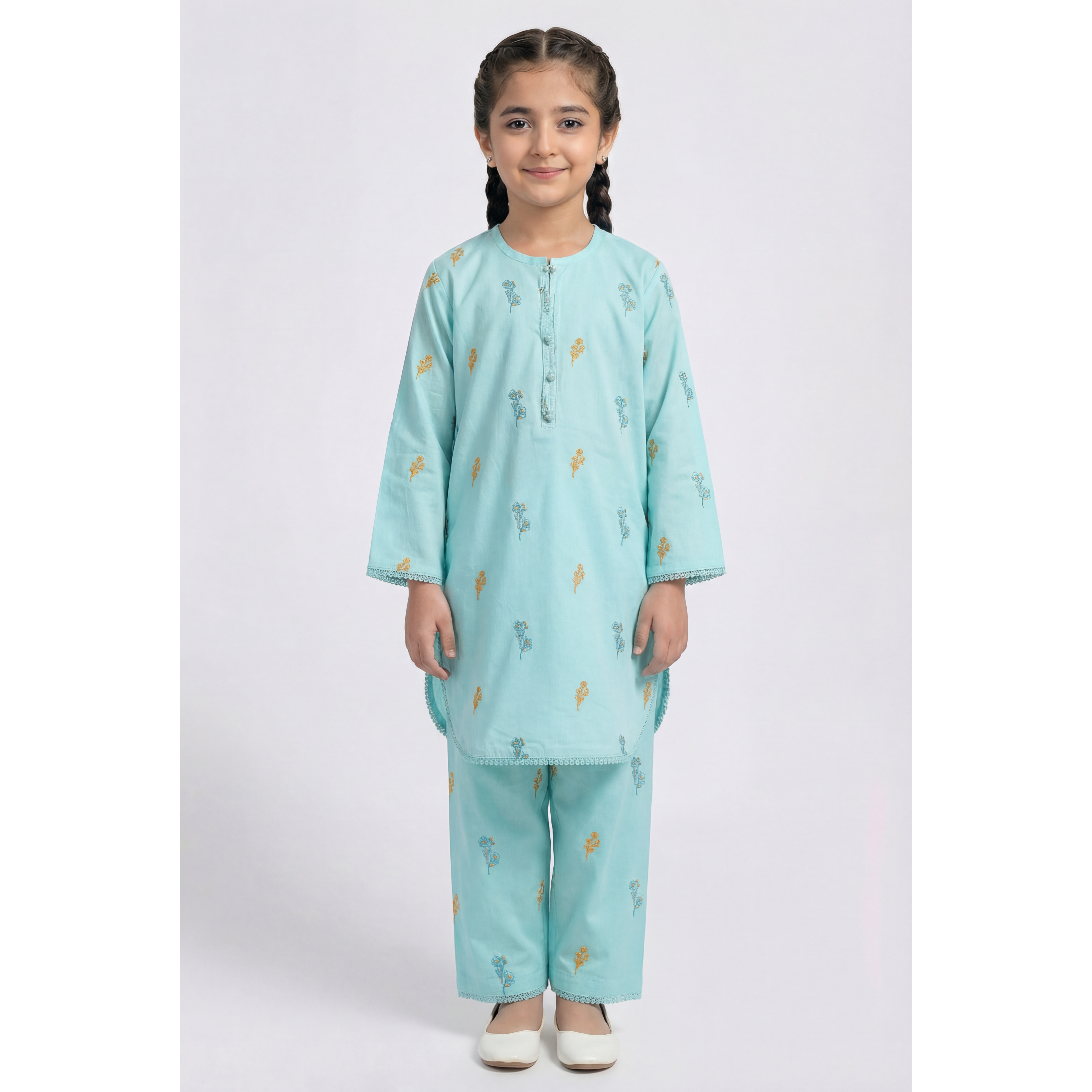 Girls Ethnic 2 Pcs Set