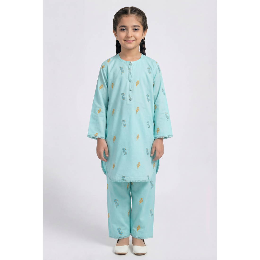 Girls Ethnic 2 Pcs Set