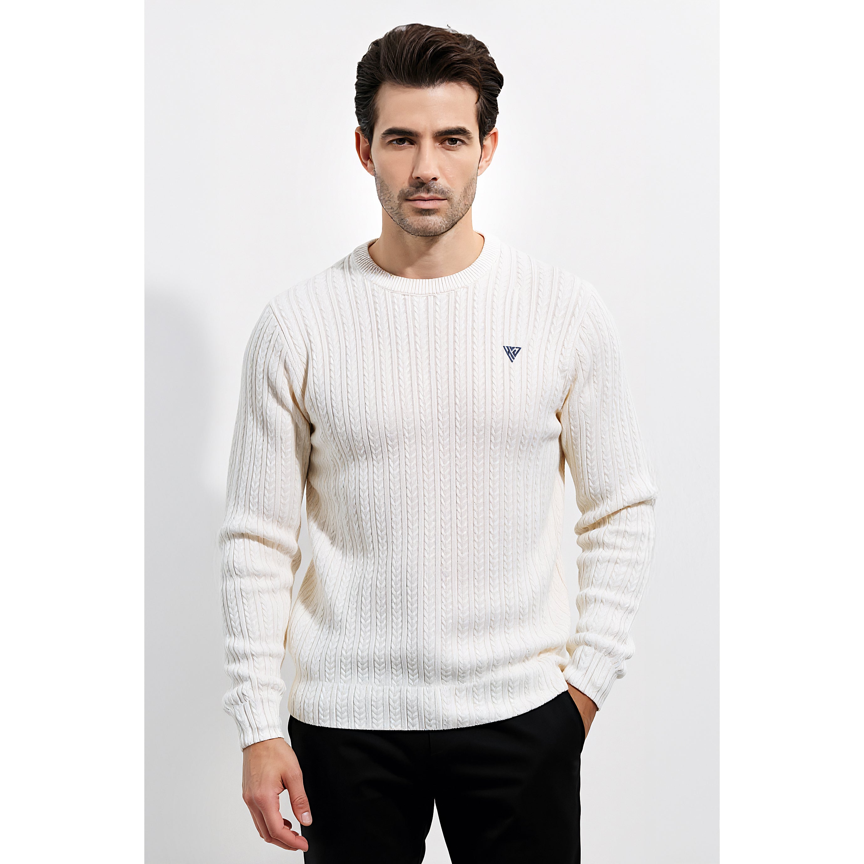 Mens Jacquard Sweatshirt
