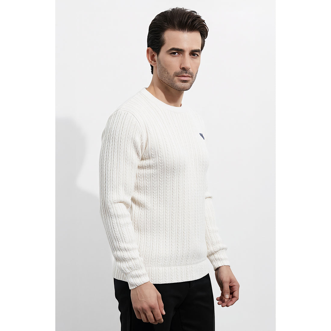 Mens Jacquard Sweatshirt