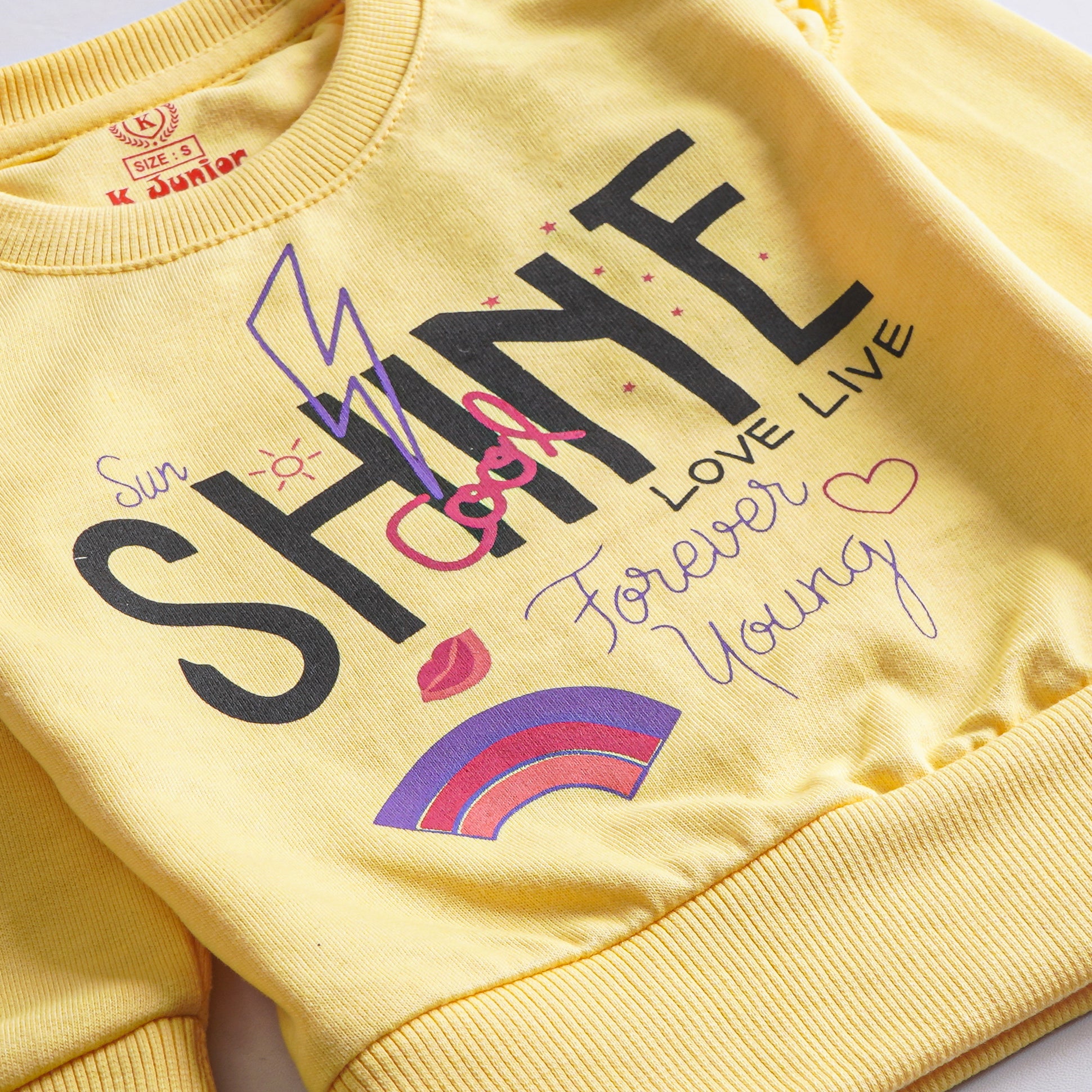Girls Sweatshirt Code-( Shine )