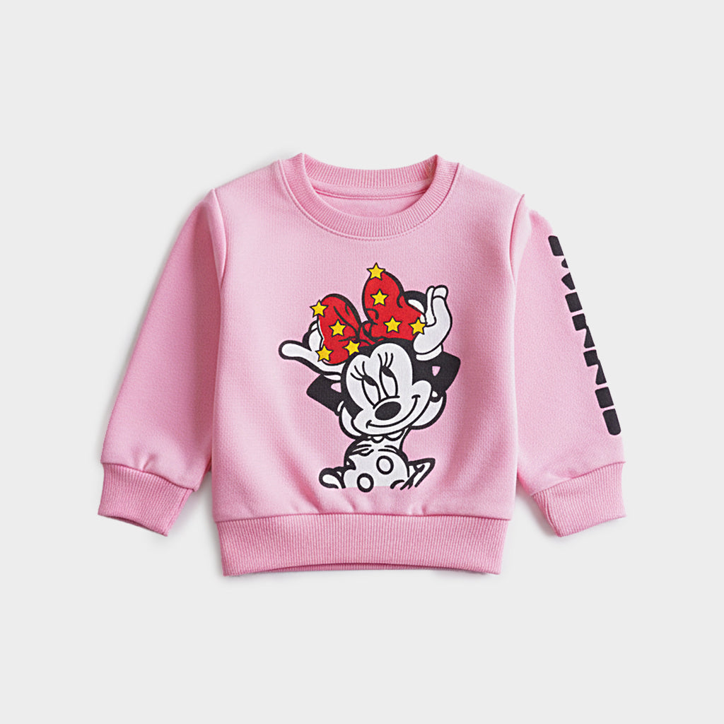 Girls Printed Full Sleeve Sweat T-Shirt (7208)