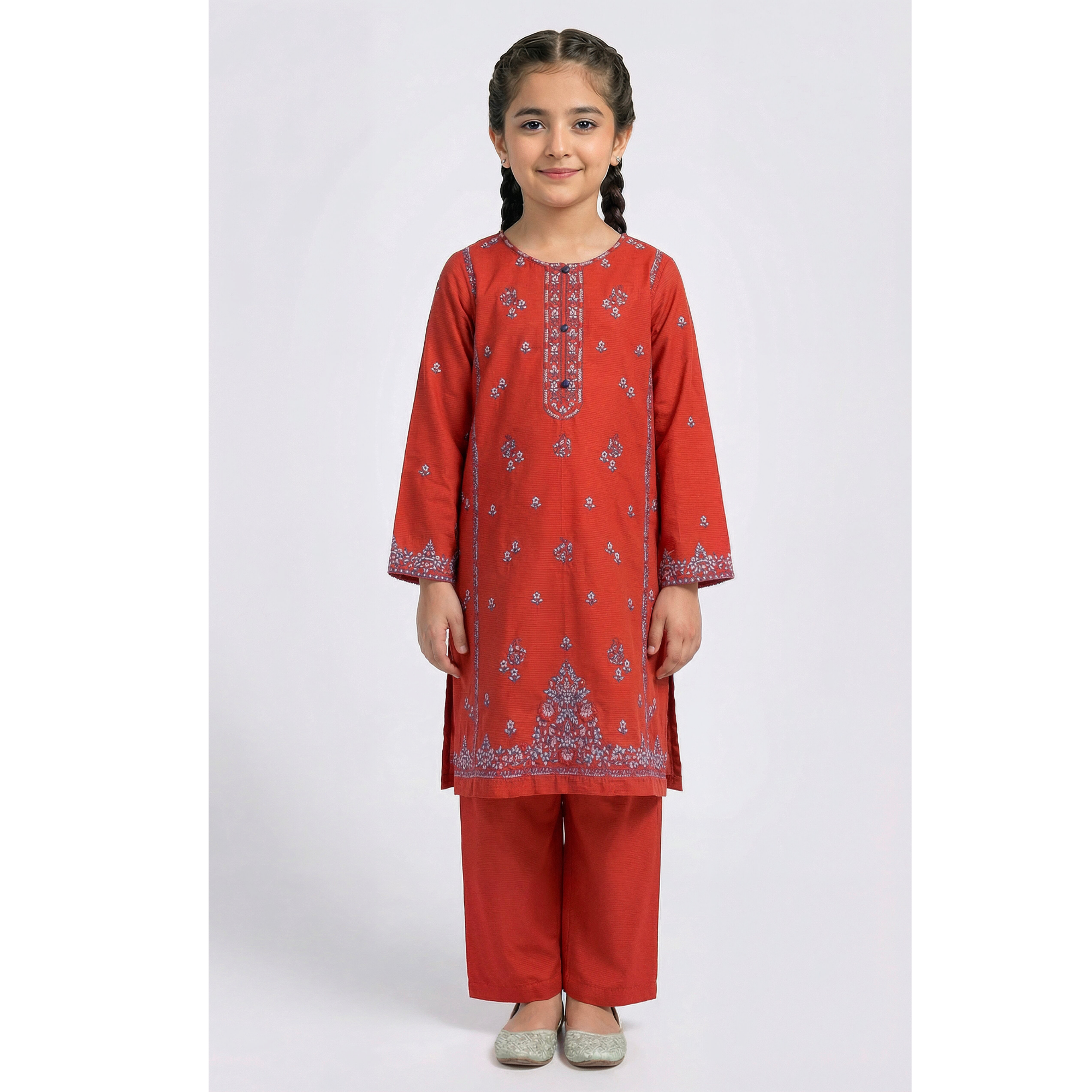 Girls Ethnic 2 Pcs Set