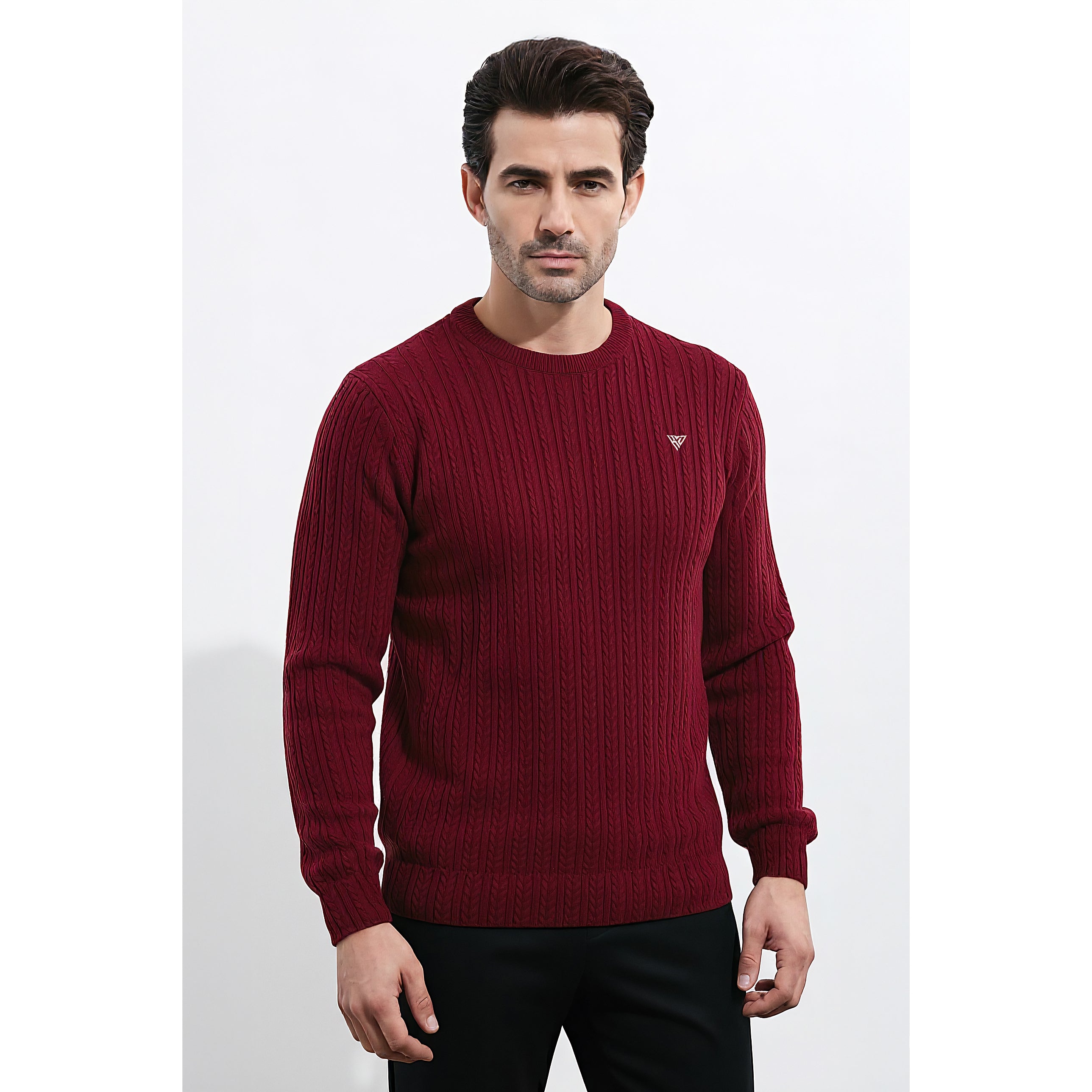 Mens Jacquard Sweatshirt