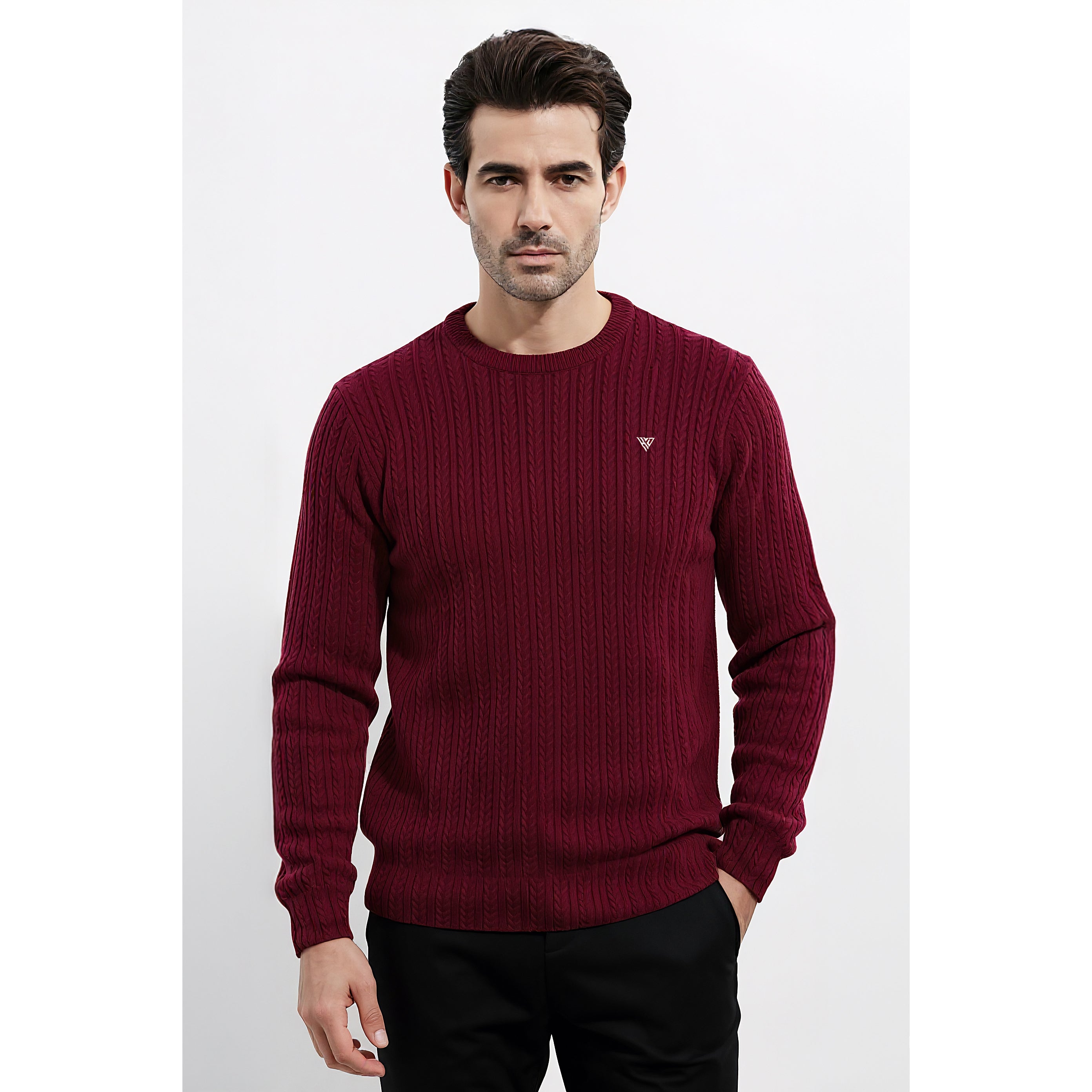Mens Jacquard Sweatshirt