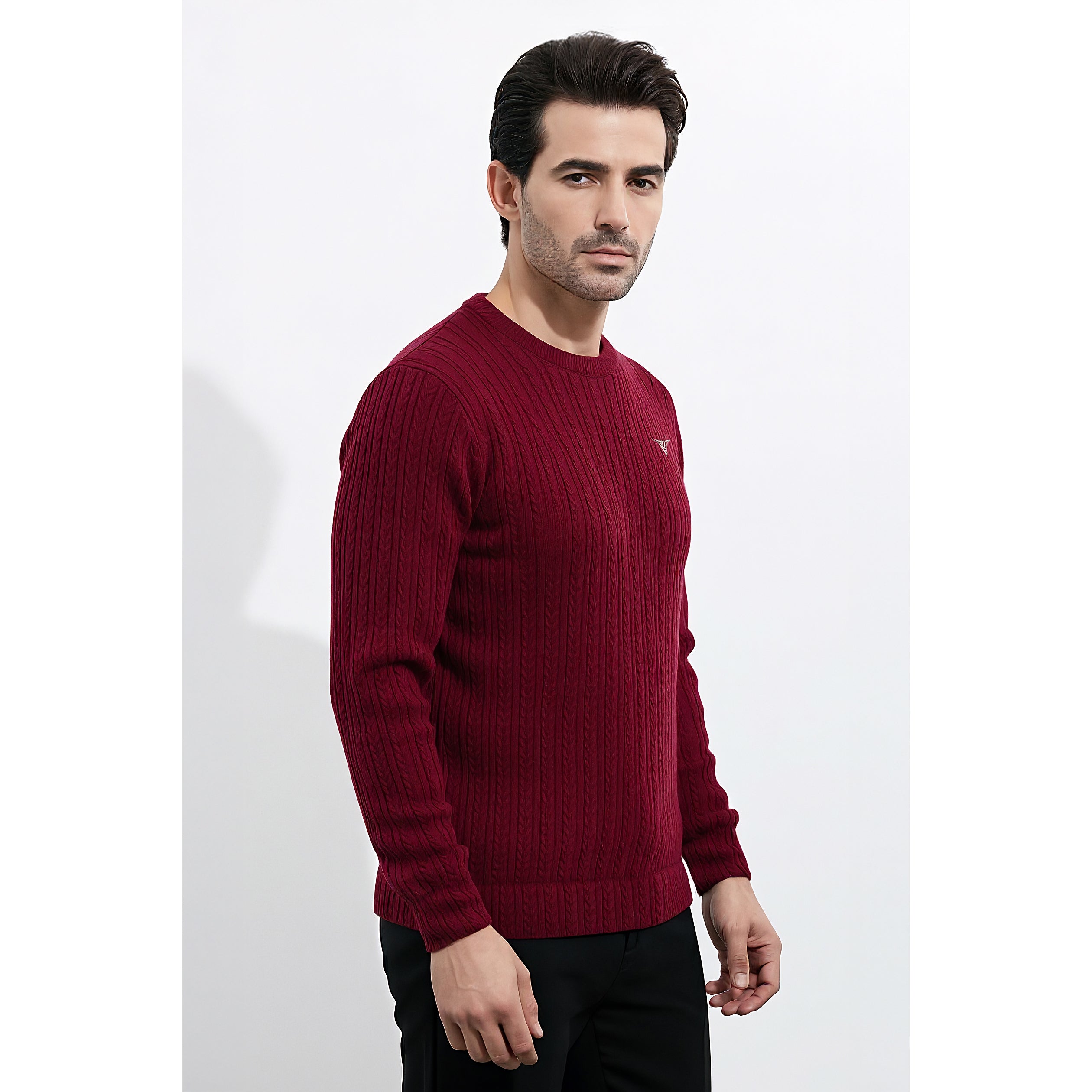 Mens Jacquard Sweatshirt