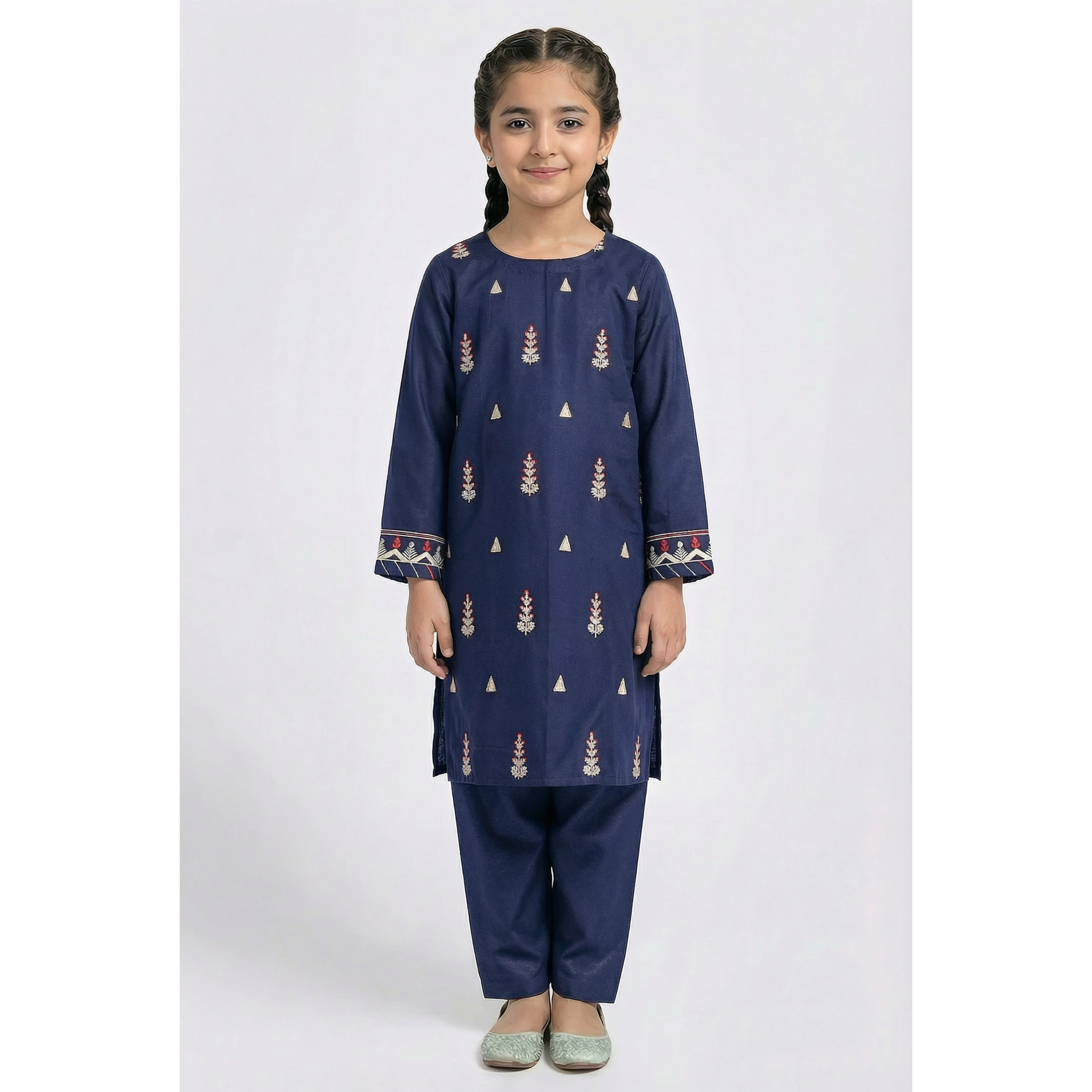 Girls Ethnic 2 Pcs Set