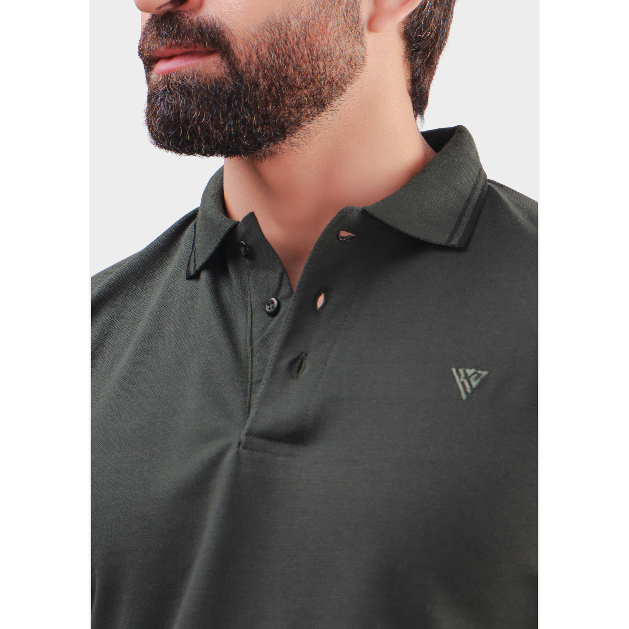 Men's Pique Half Sleeve Polo