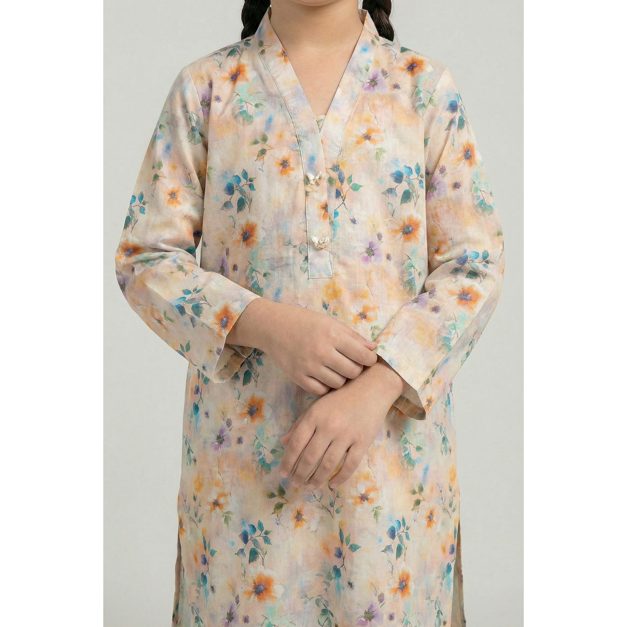 Girls Ethnic 2 Pcs Set