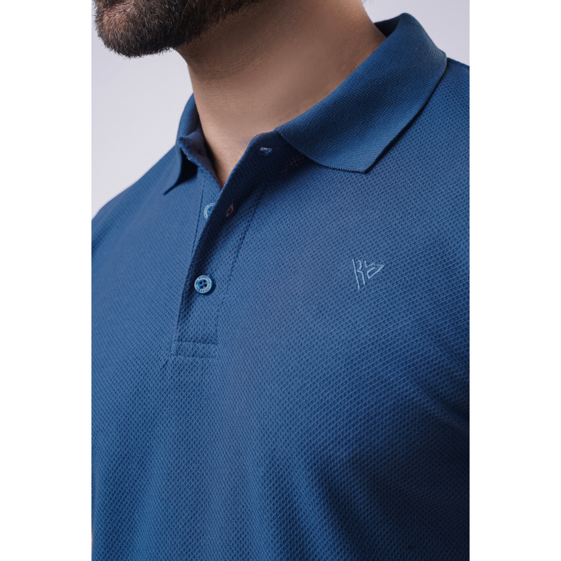 Men's Popcorn Half Sleeve Polo