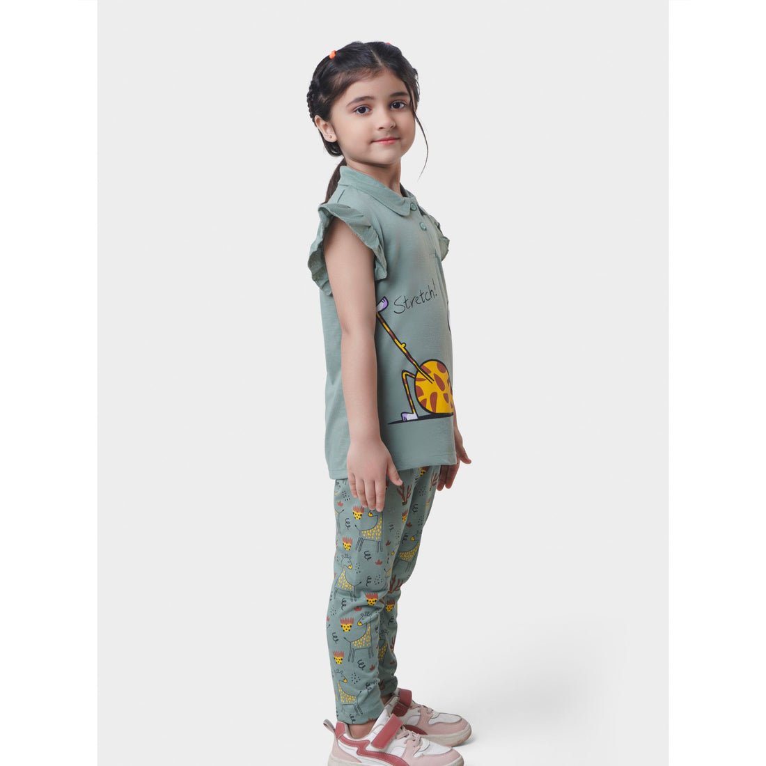 Girls 2 piece set (Stretch)