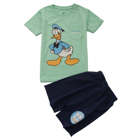 Boys Half Sleeves 2 Piece Suit (Donald)