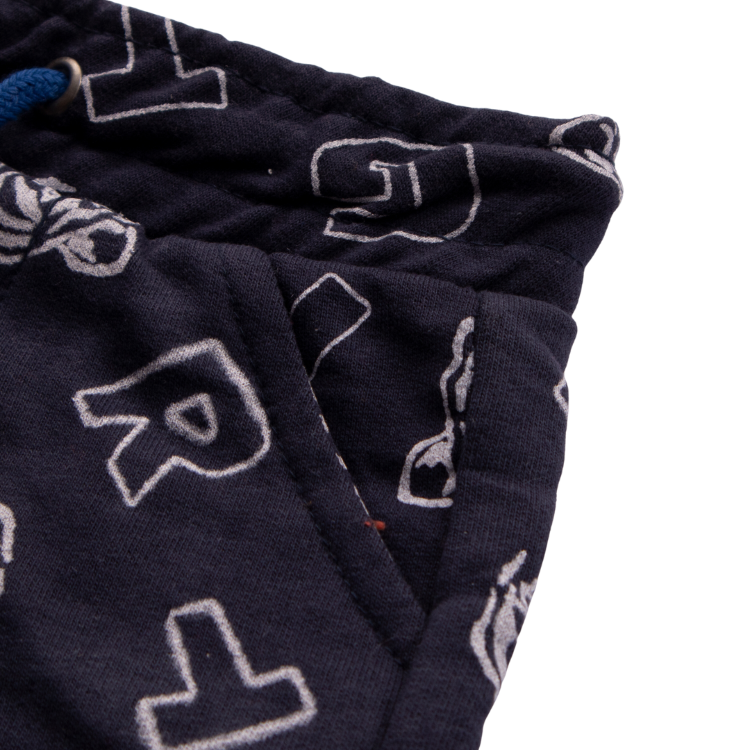 Infant Baba Cotton Short Color Blue Code-F