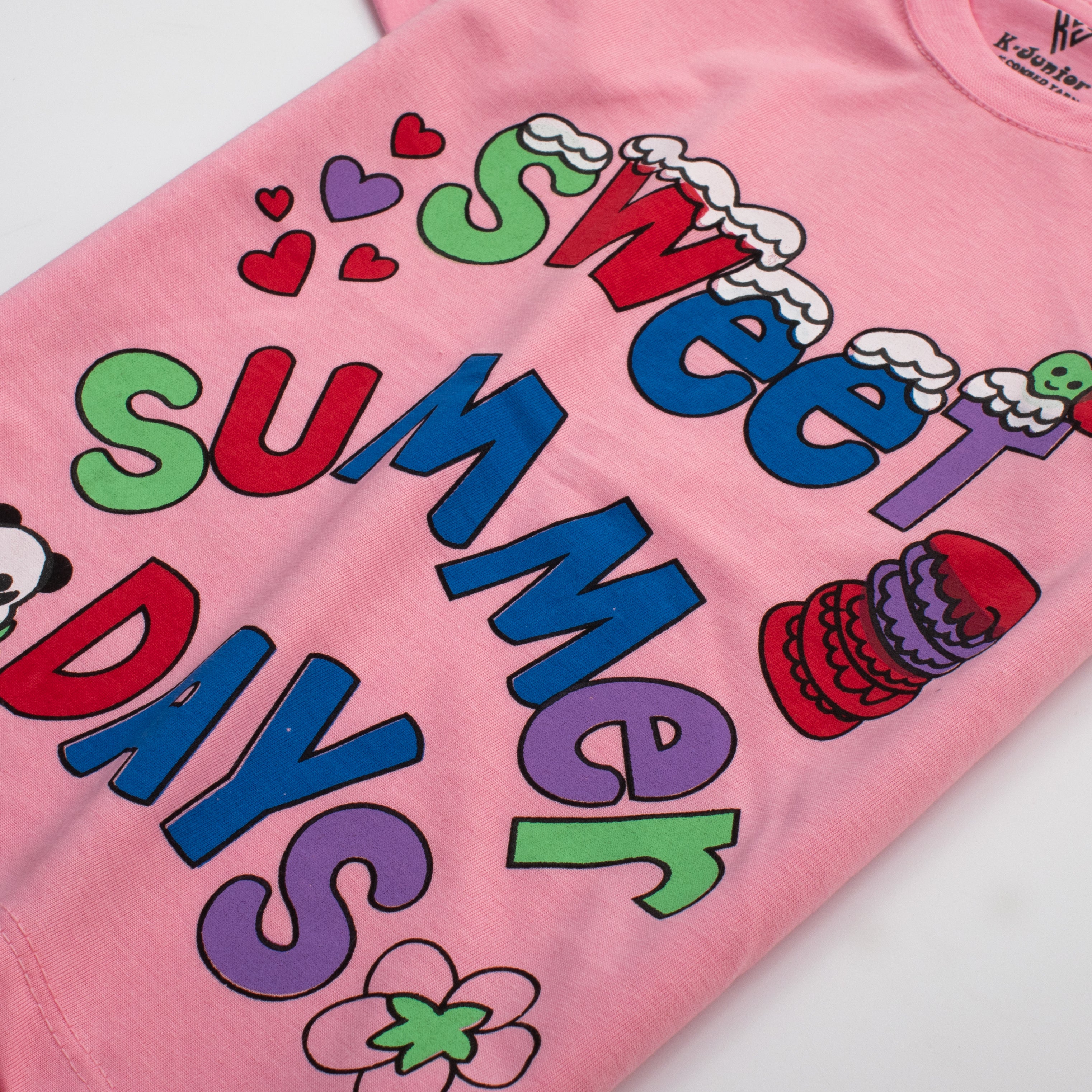 Girls H/S T Shirt Code - ( Sweet Summer )