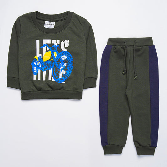 Boys Printed Track Suit (7231)*