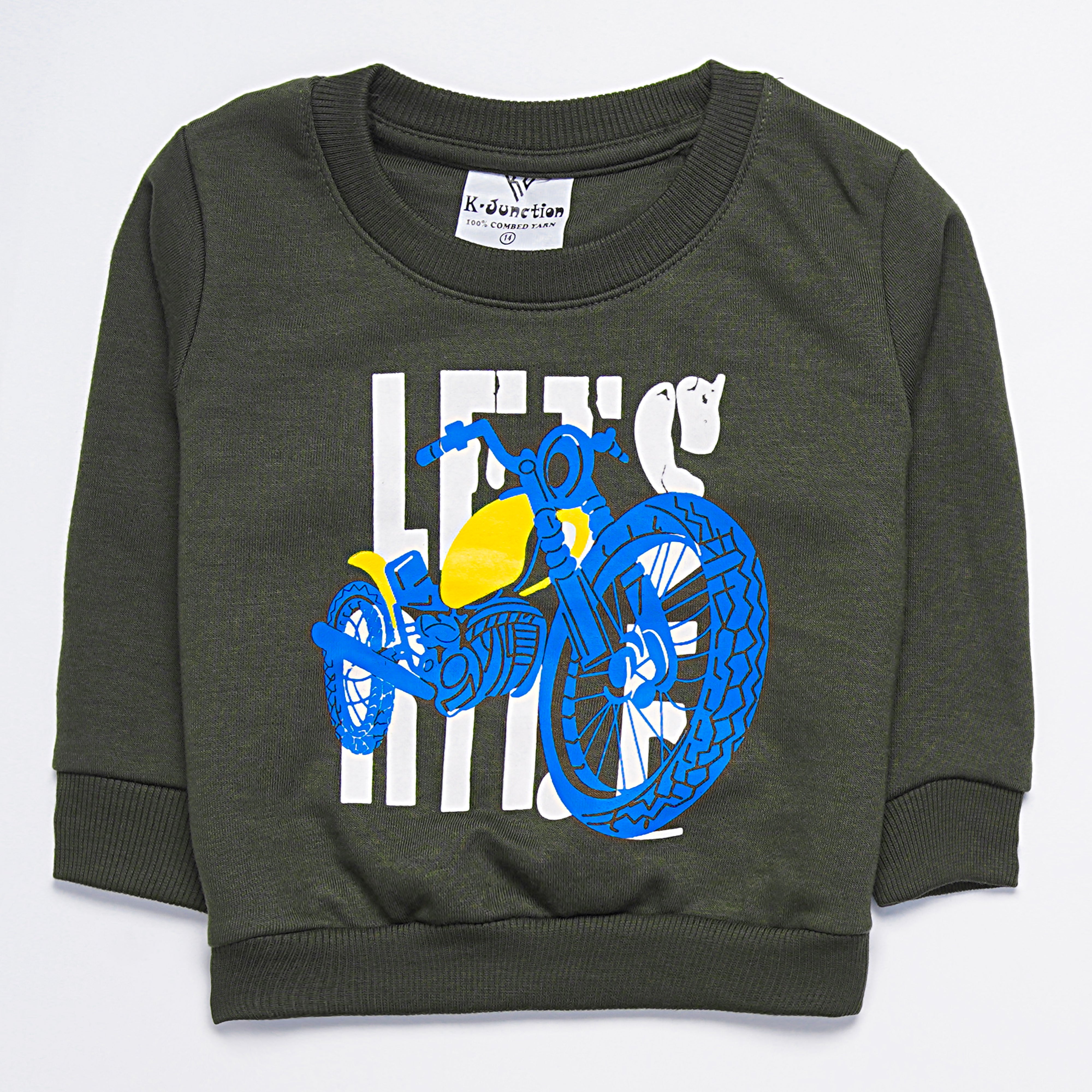 Boys Printed Full Sleeve SweatShirt ( 7231 )