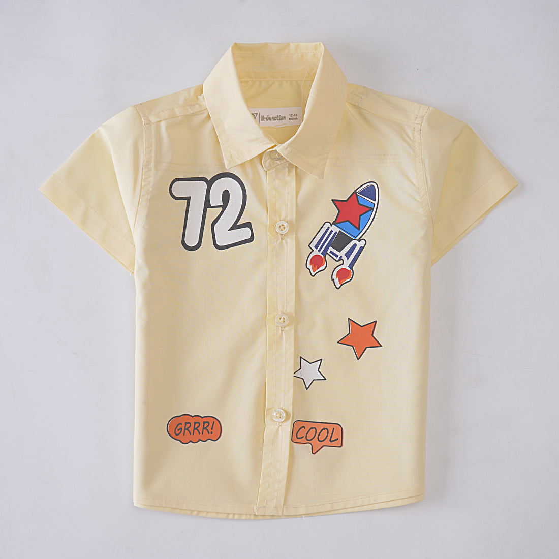 Boys Printed Half Sleeves Shirt