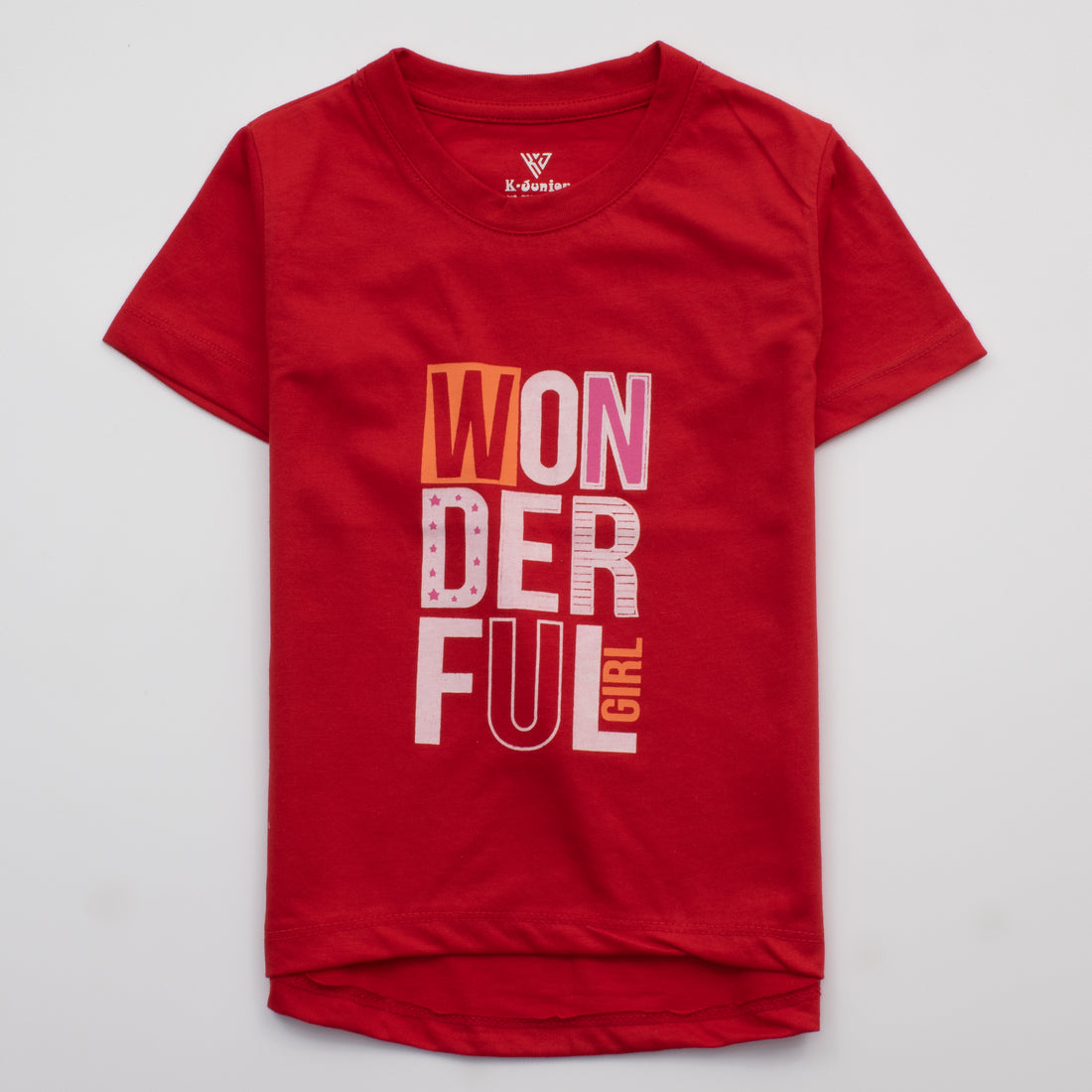 Girls H/S T Shirt Code - ( Wonderful )
