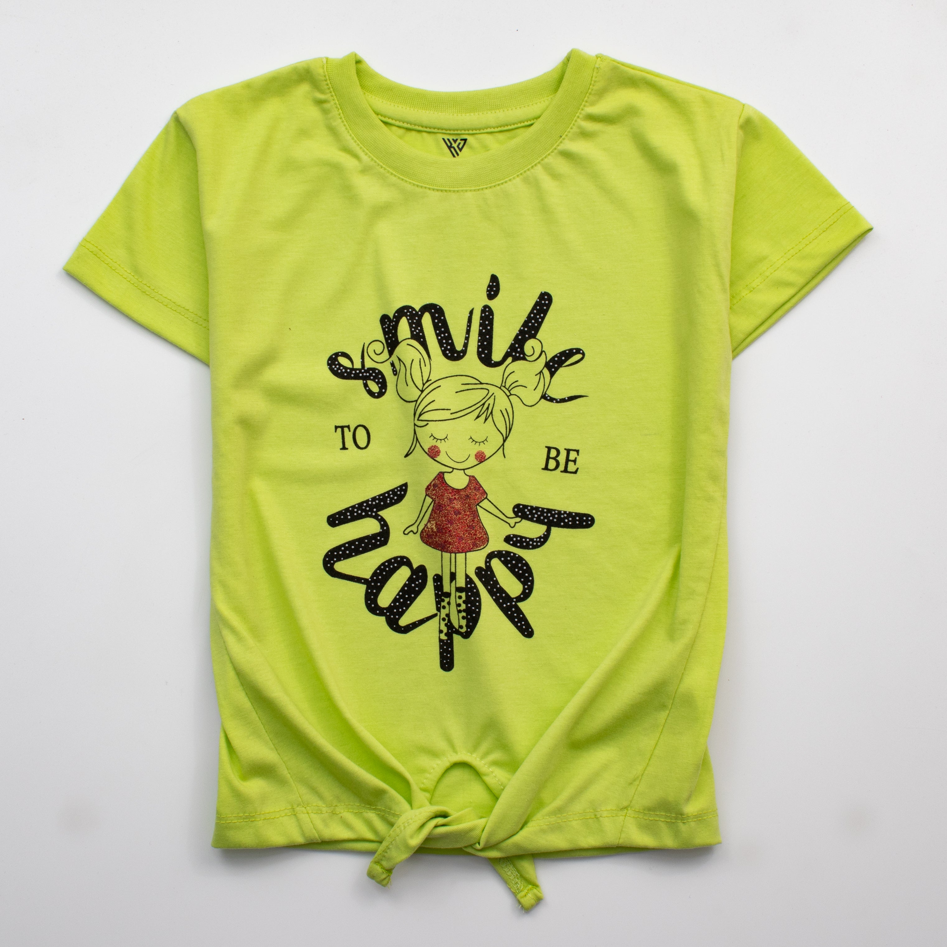 Infant Girls H/S T Shirt Code - ( Smile )